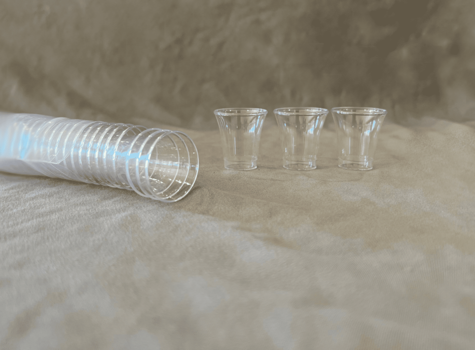 Clear Sacrament Cups